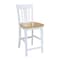 Whitewood Industries Solid Wood San Remo Counter Height Dining Stool - 24" Seat Height S02-102 - alternate 2